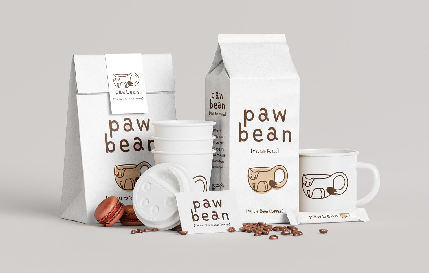 Cafe Branding | Paw Bean