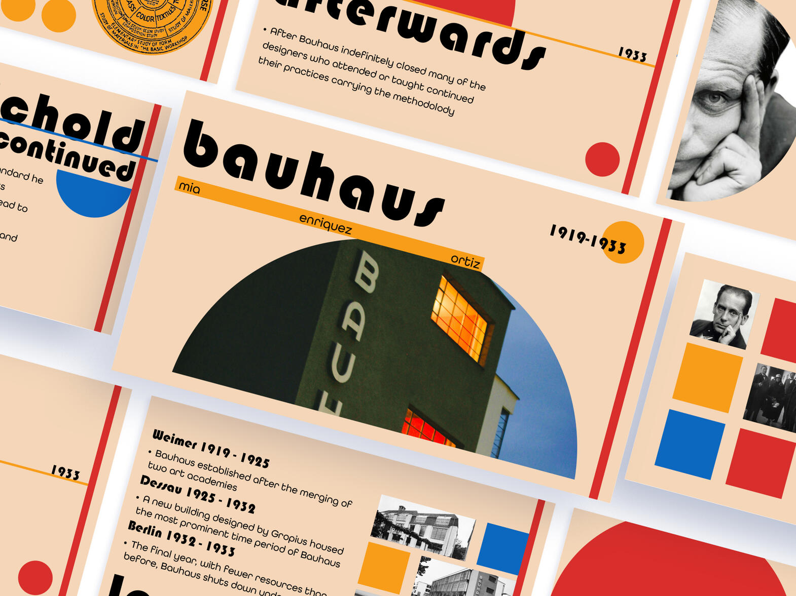 Bauhaus Professional Presentation